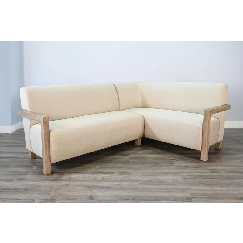 Gibson Breakfast Nook Bench Set, Cushion Seat