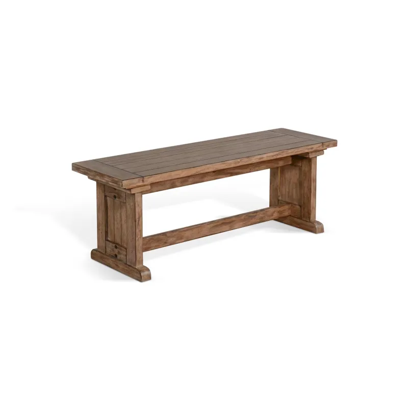 DOE VALLEY BF Nook Side Bench, Wood Seat