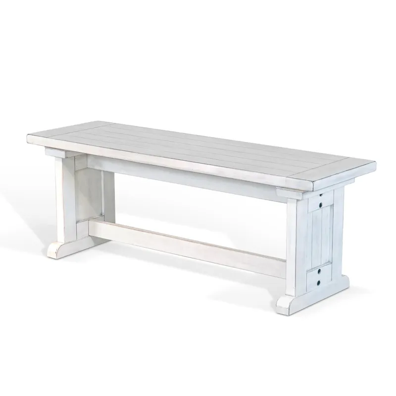 BAYSIDE BF Nook Side Bench, Wood Seat