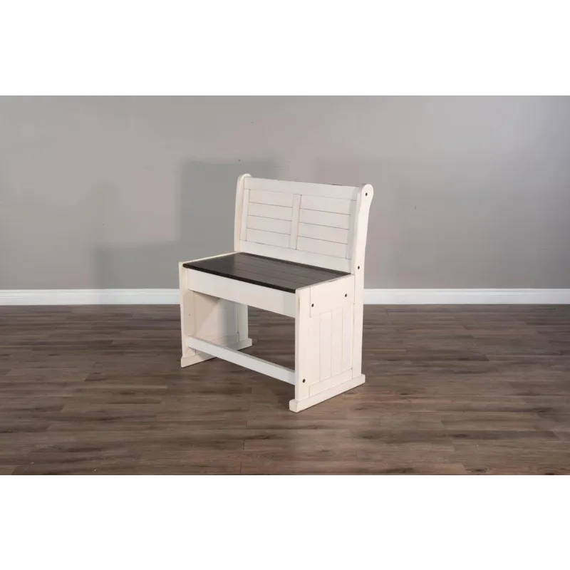 CARRIAGE HOUSE Counter Bench/Short & Corner Seat, Wood Seat