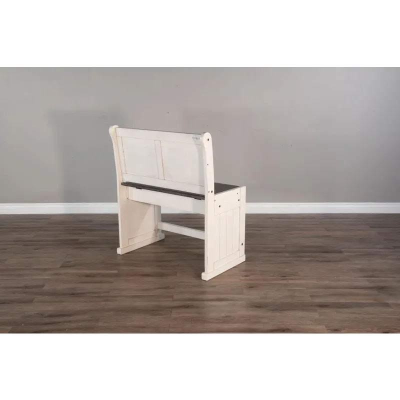CARRIAGE HOUSE Counter Bench/Short & Corner Seat, Wood Seat