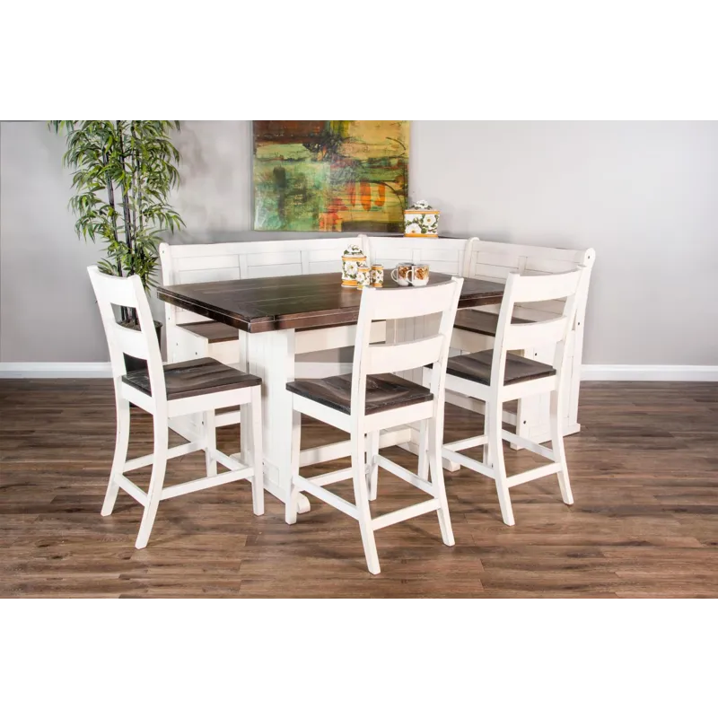 Carriage House Counter Height BF Nook Set