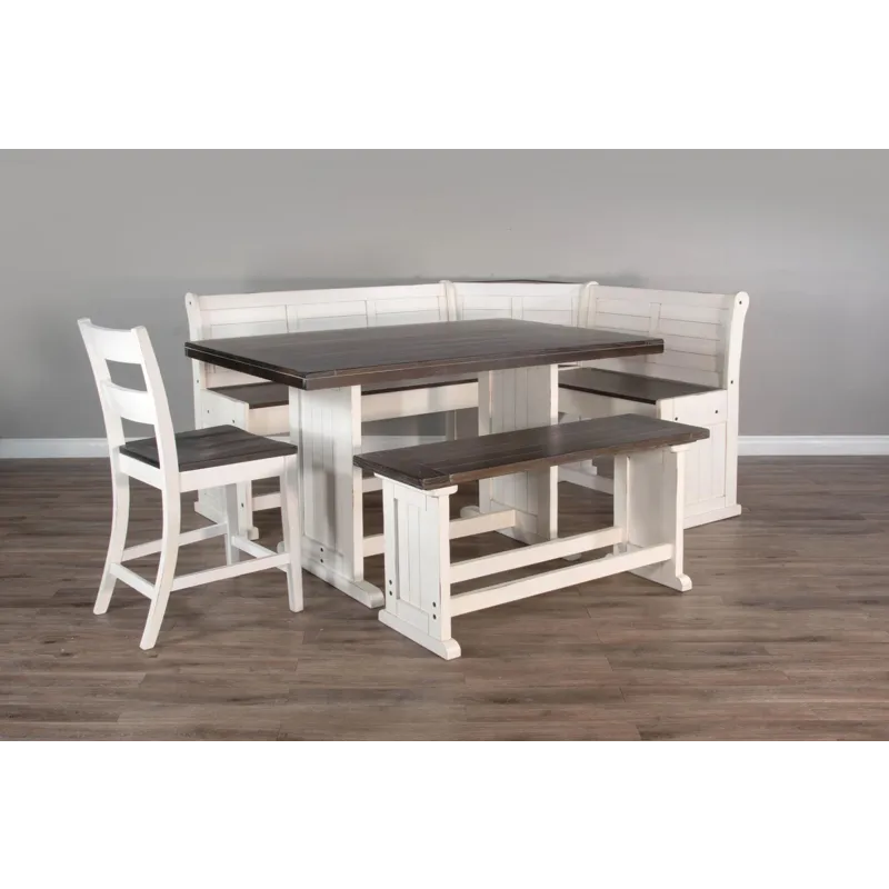 Carriage House Counter Height BF Nook Set