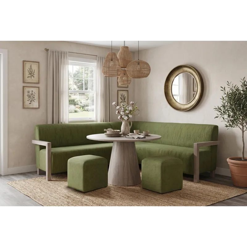 Gibson Breakfast Nook Sofa Bench Set