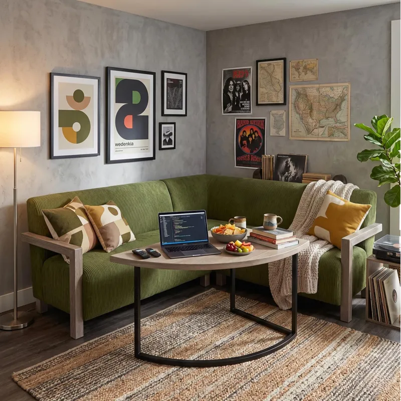 Gibson Breakfast Nook Sofa Bench Set
