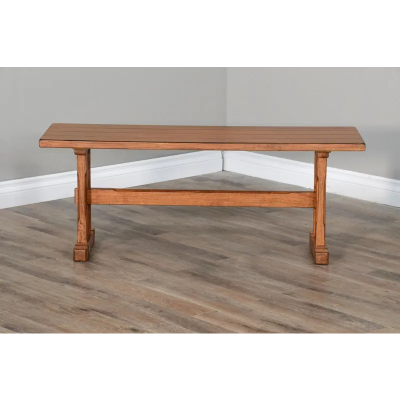 SEDONA BF Nook Side Bench, Wood Seat