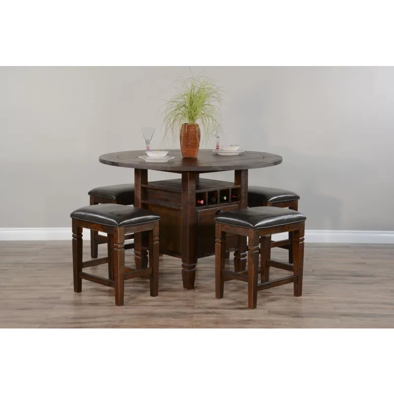 Homestead 54"R Counter Height Table