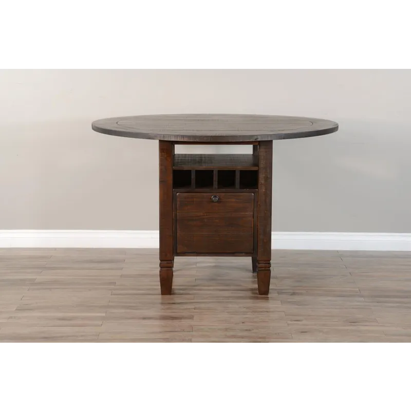 Homestead 54"R Counter Height Table
