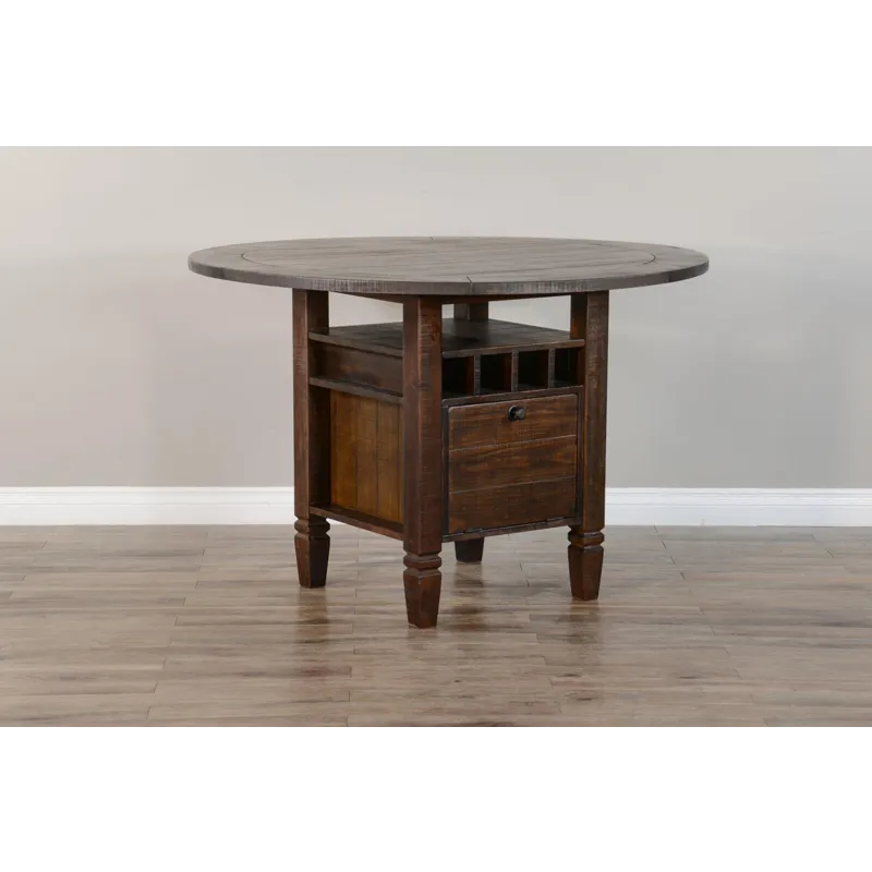 Homestead 54"R Counter Height Table