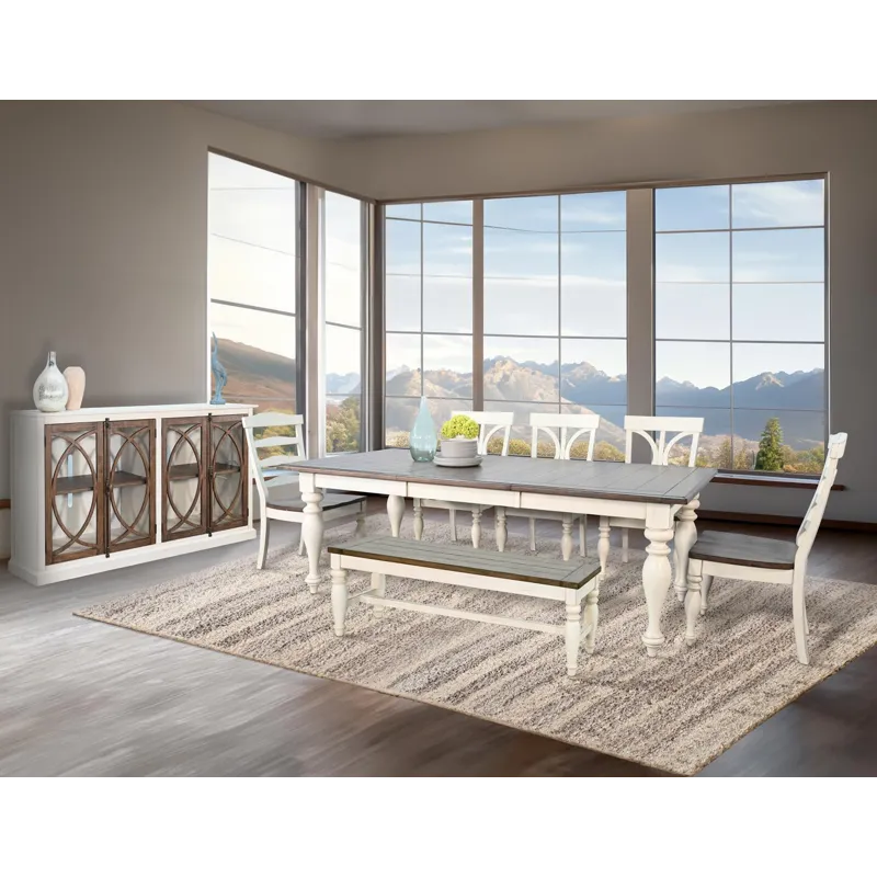 Pasadena Rect. Ext. Dining Table