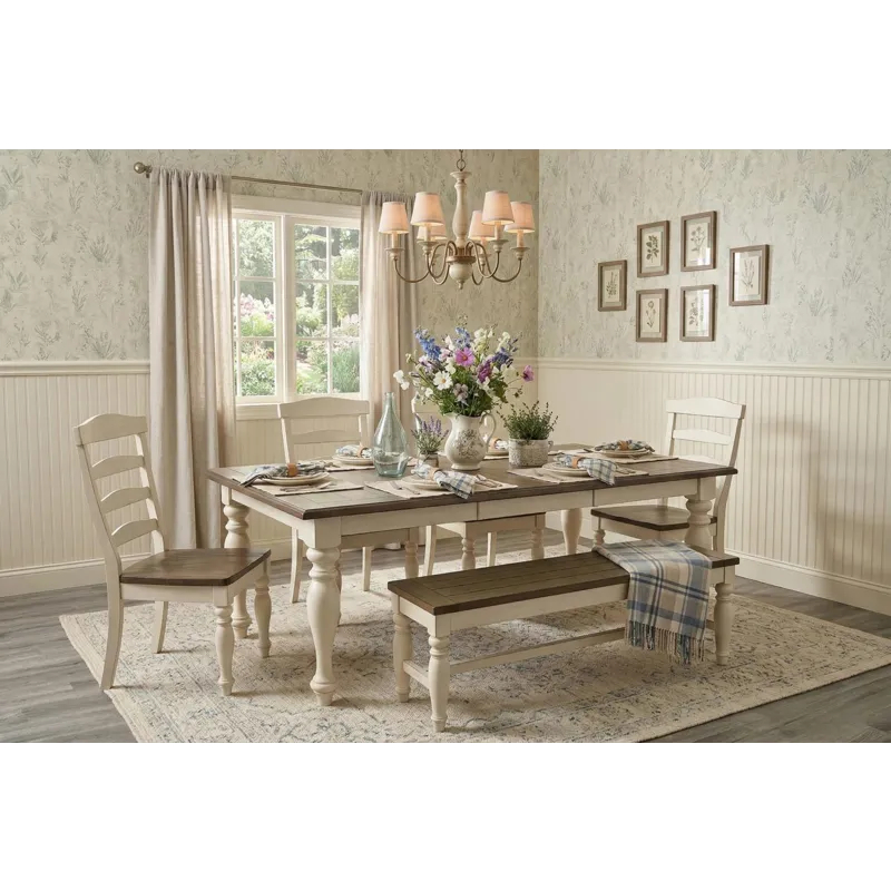 Pasadena Ladderback Chair, Wood Seat