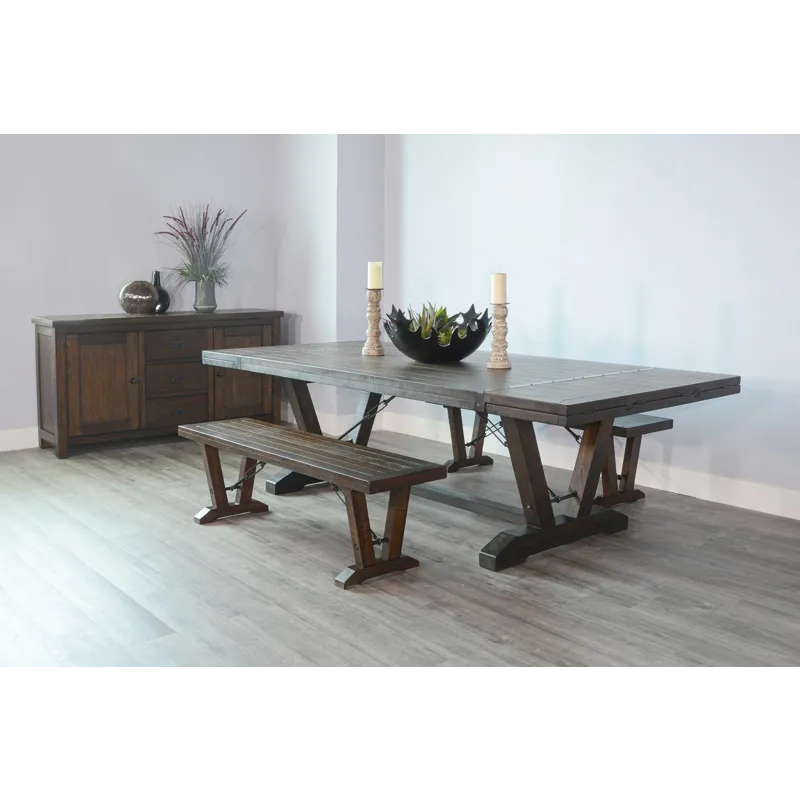 Homestead Ext. Table w/ Folding Leaves