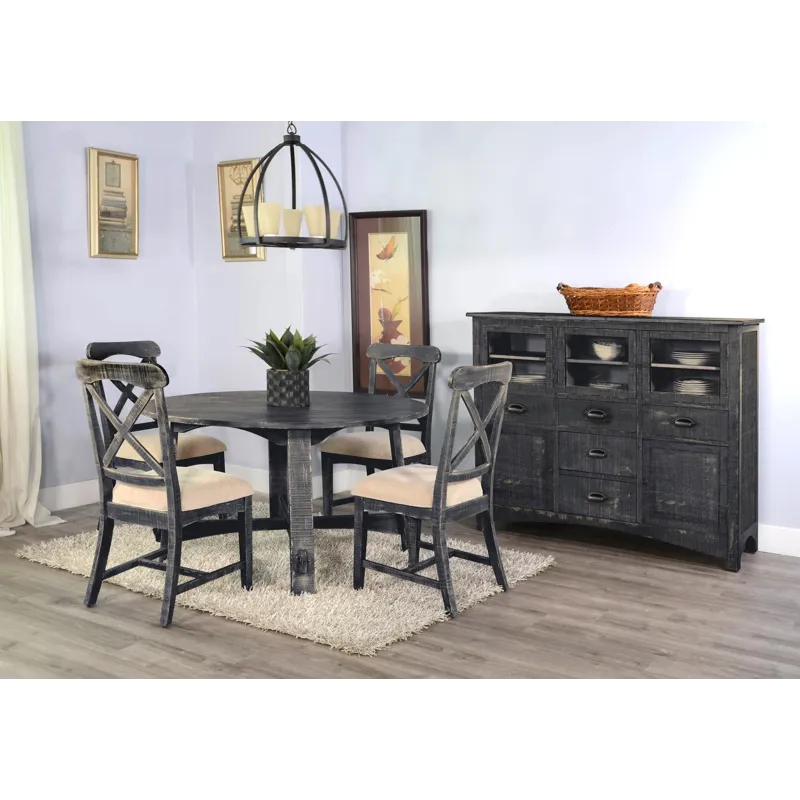 Marina Black Sand 54"R Table