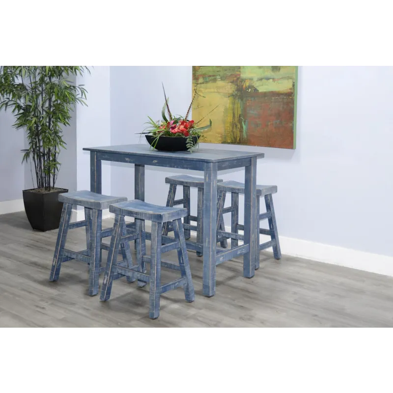 MARINA Ocean Blue Counter Table
