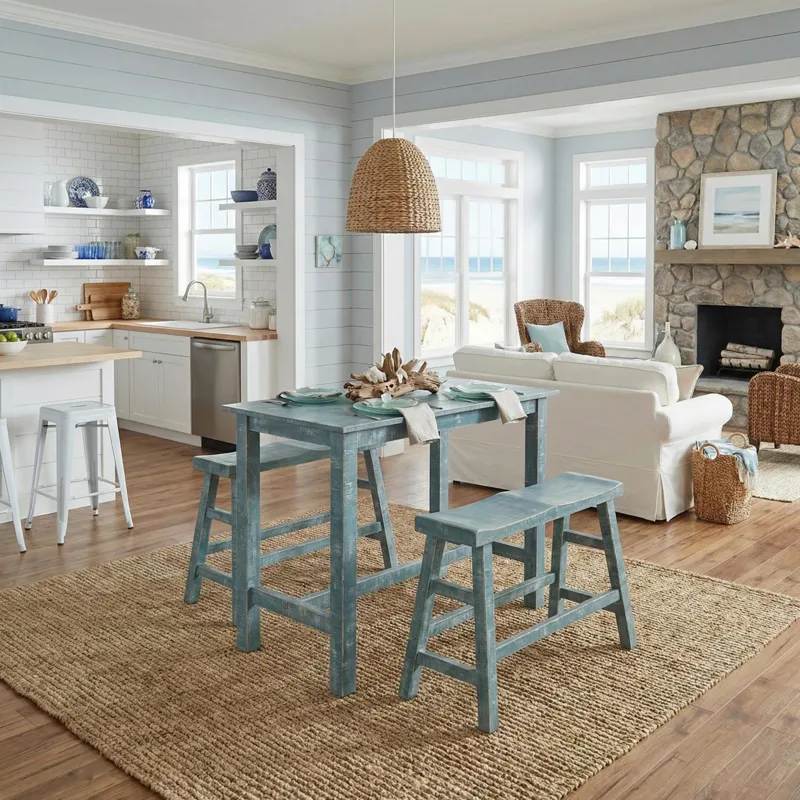 MARINA Sea Grass Counter Table