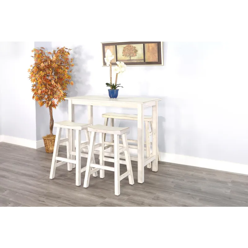 MARINA White Sand Pub Table