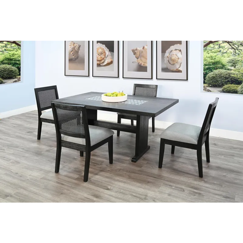 Geovanni Dining Table w/ Tile Insert