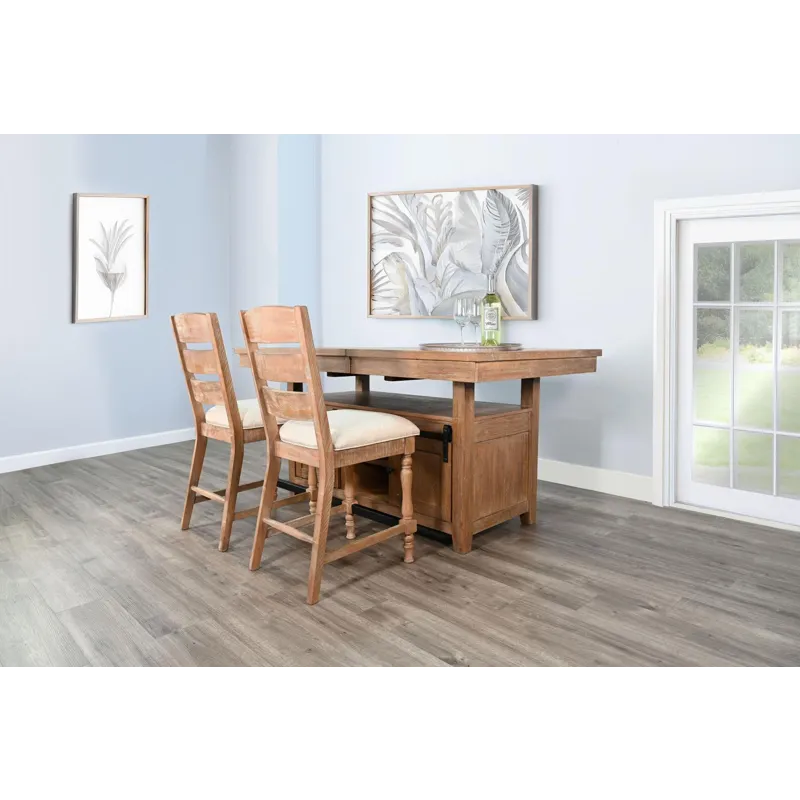 Sierra Counter Stool, Cushion Seat