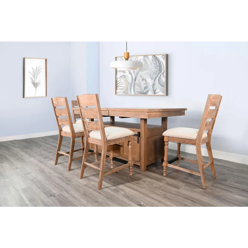 Sierra Counter Stool, Cushion Seat