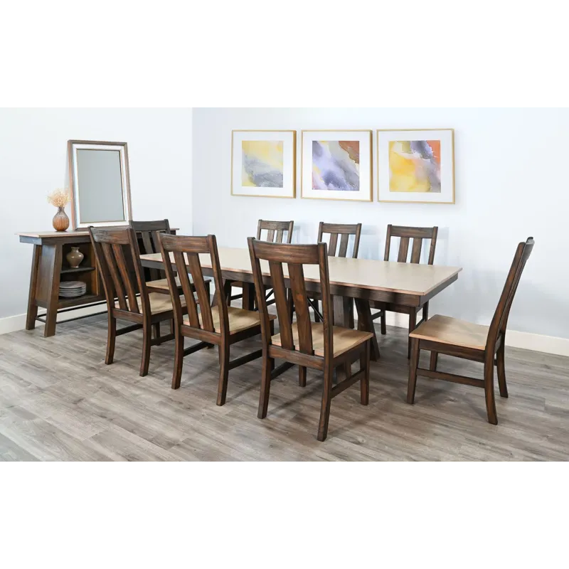 Boulder Dining Chair, Wood Seat