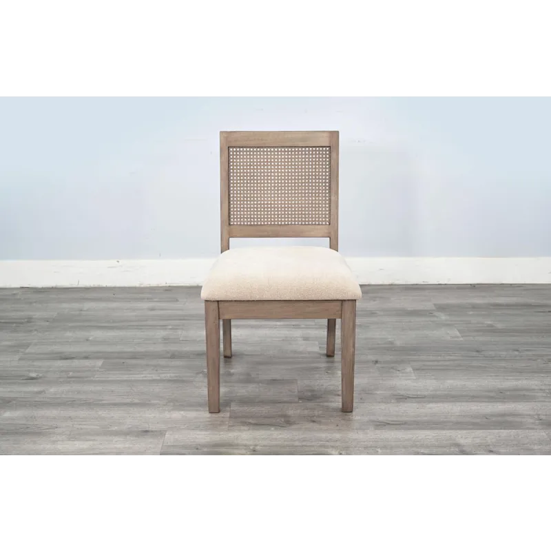 Cane Back & Cushion Seat Chair