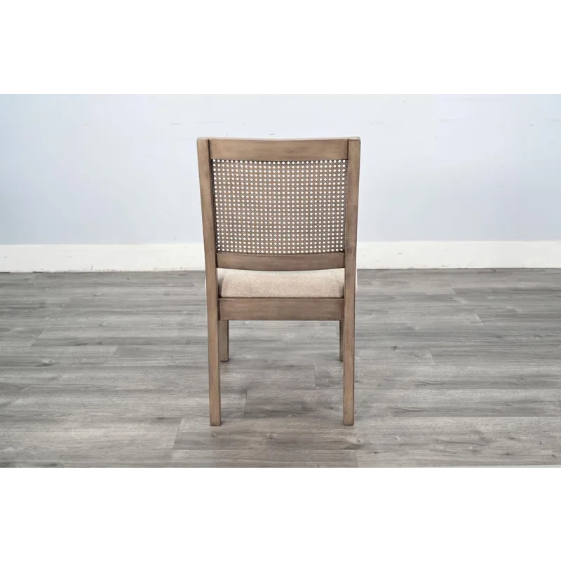 Cane Back & Cushion Seat Chair