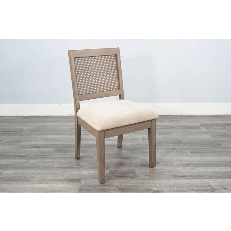 Cane Back & Cushion Seat Chair