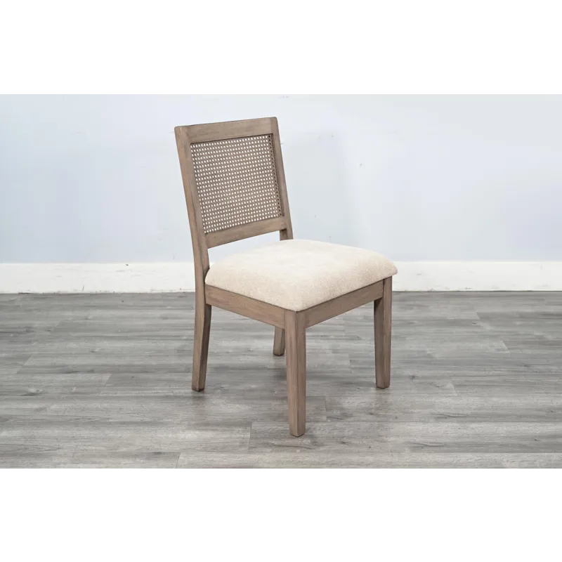Cane Back & Cushion Seat Chair