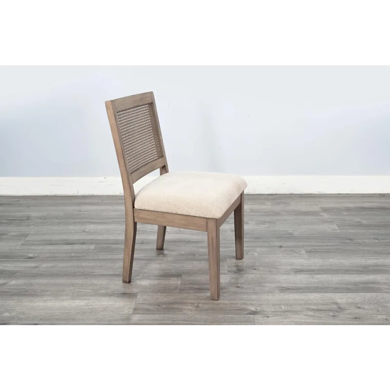 Cane Back & Cushion Seat Chair