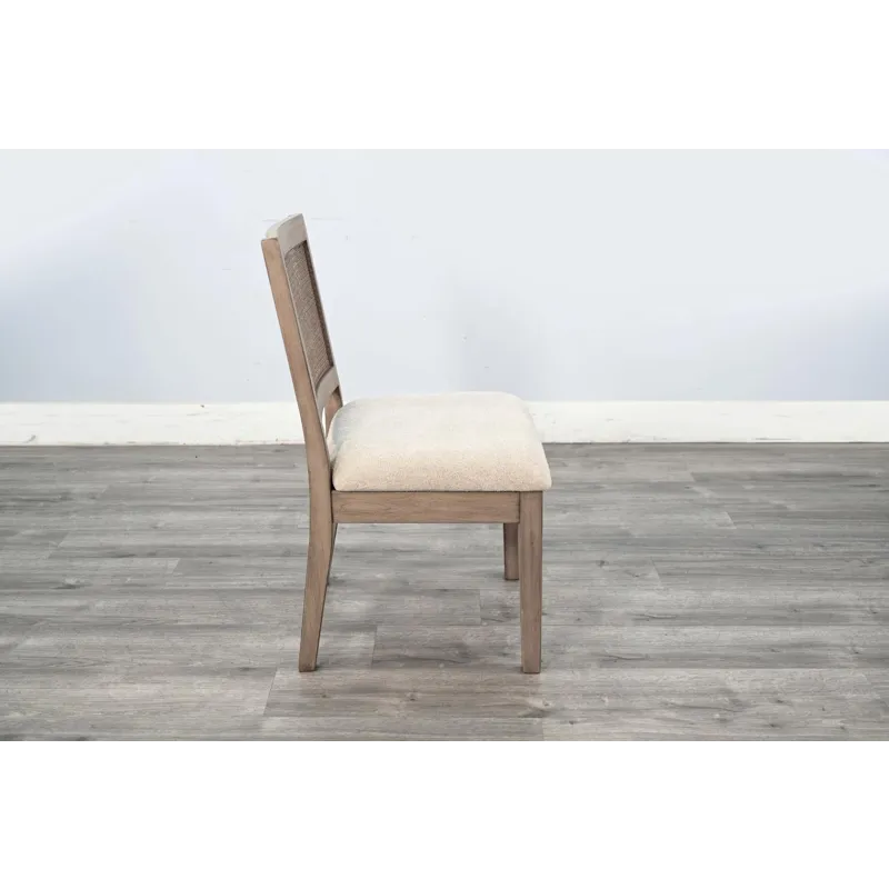 Cane Back & Cushion Seat Chair