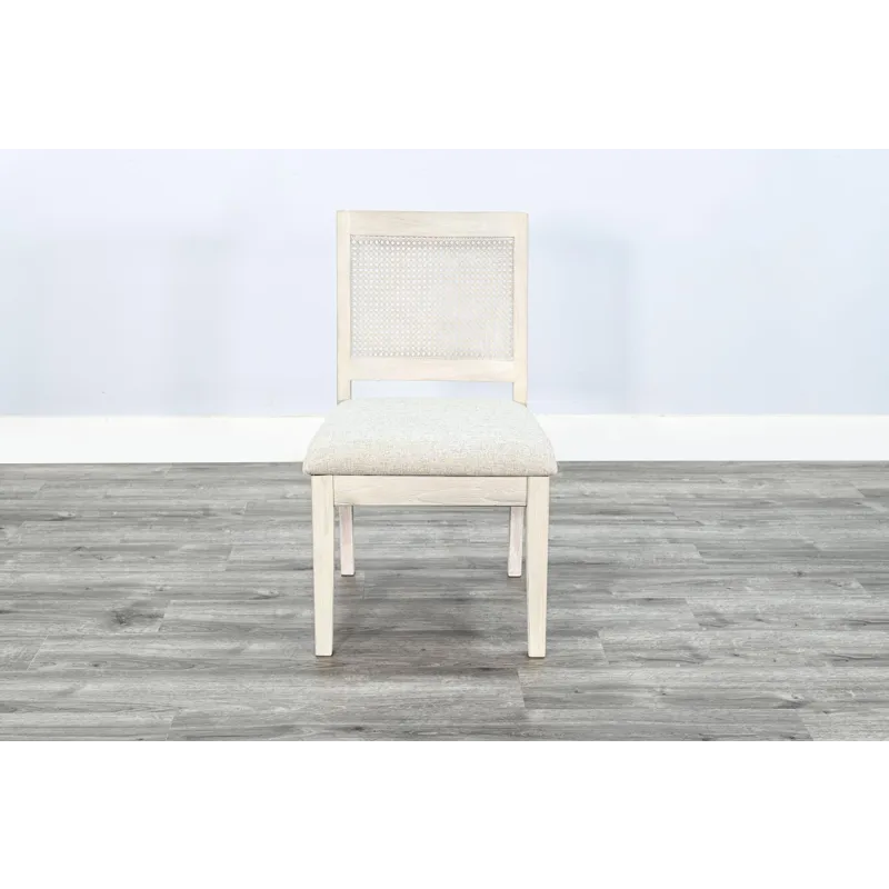 Cane Back & Cushion Seat Chair
