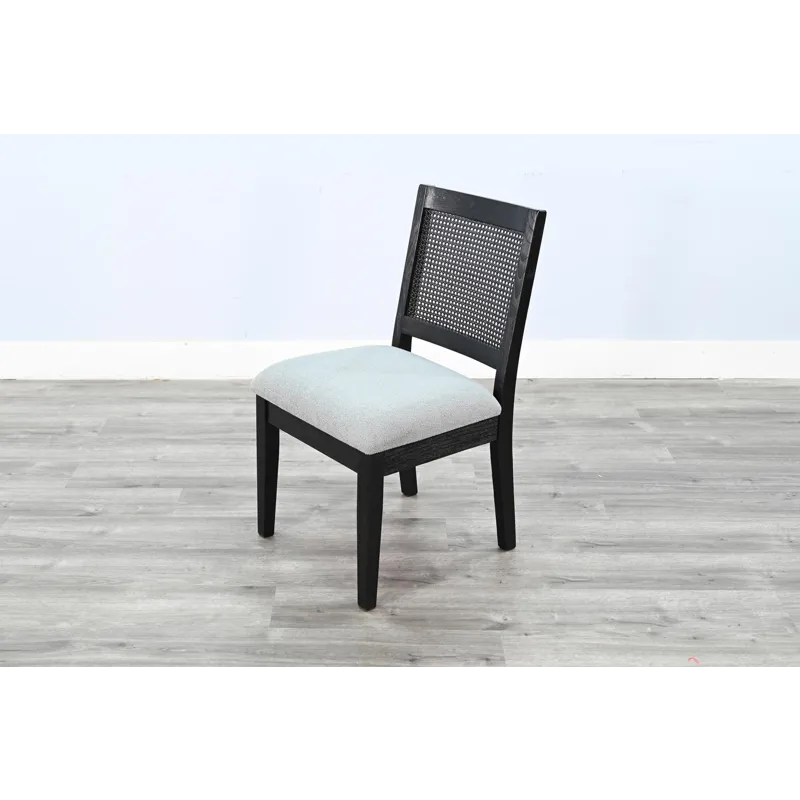 Cane Back & Cushion Seat Chair
