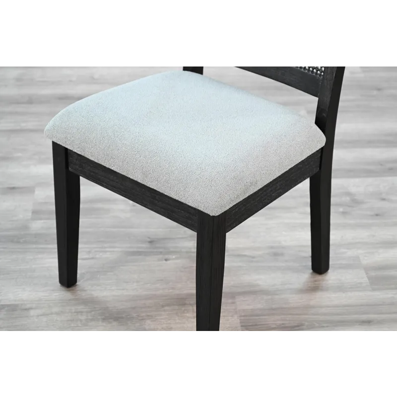 Cane Back & Cushion Seat Chair