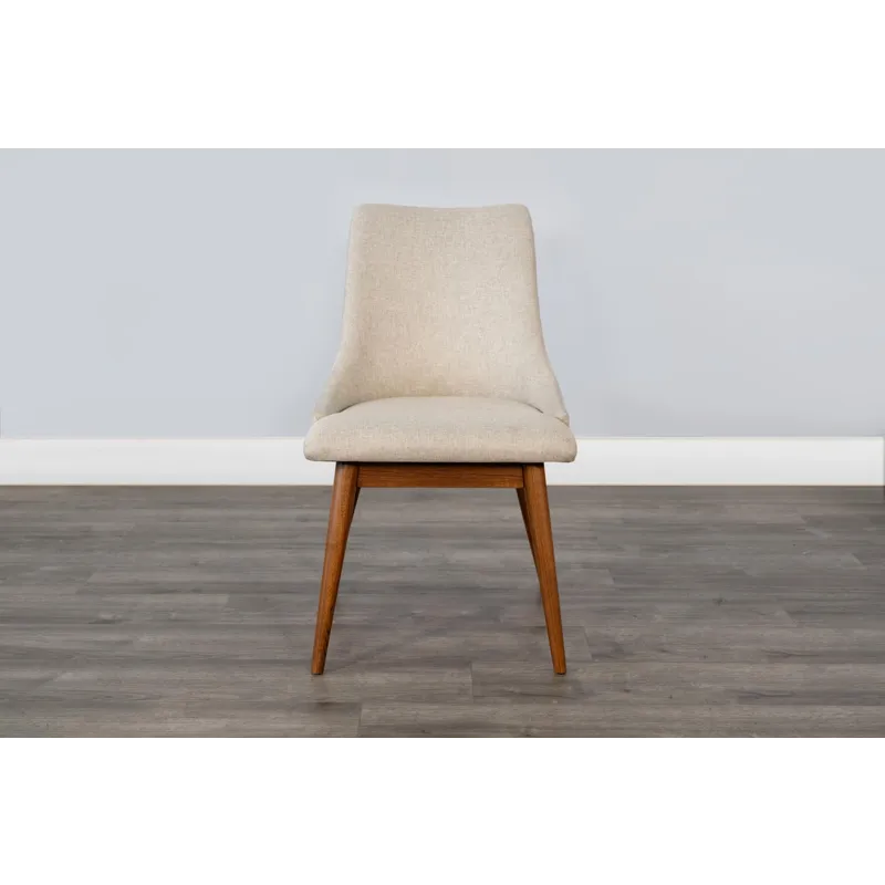 AMERICAN MODERN Chair w/ Cushion Seat & Back