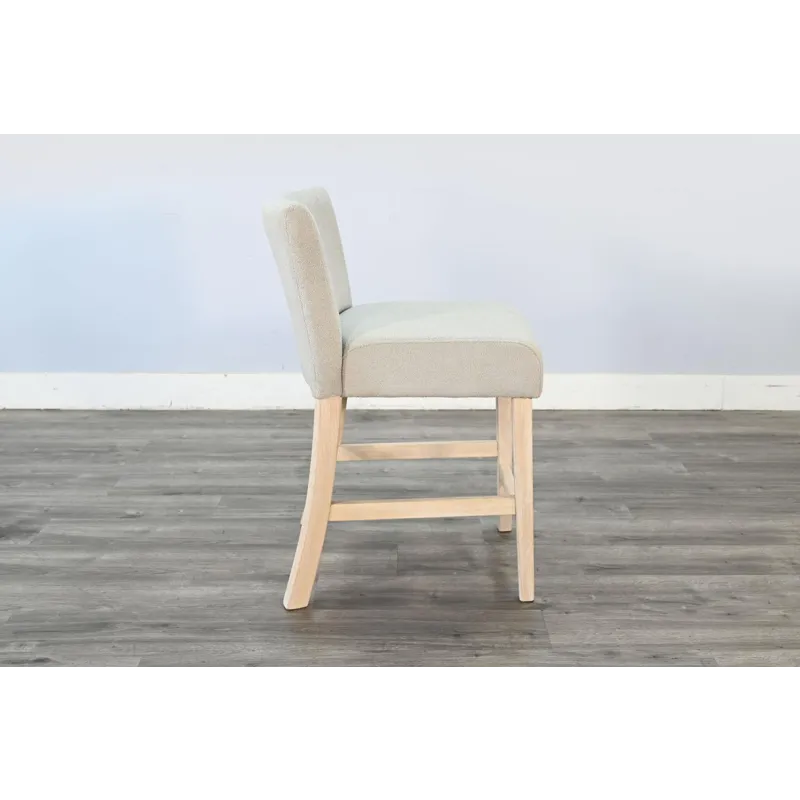 Amora 24" Counter Stool, Cushion Seat