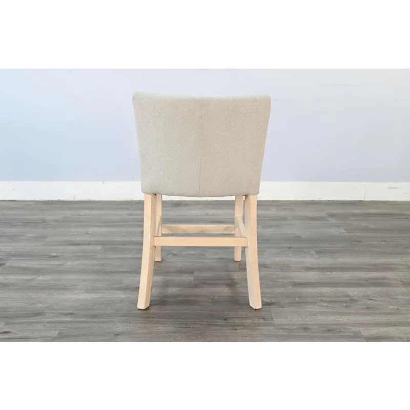 Amora 24" Counter Stool, Cushion Seat