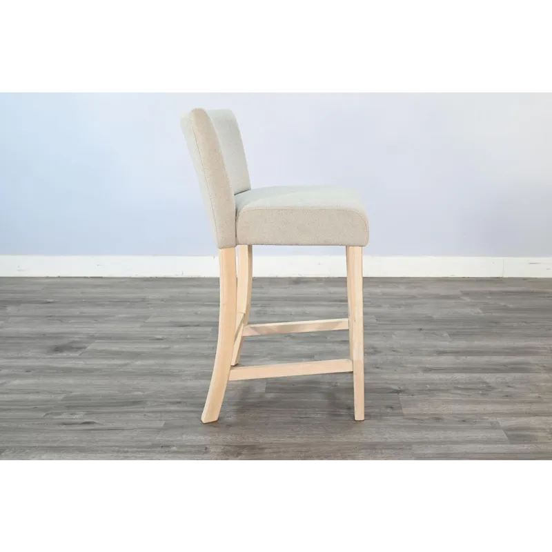 Amora 30" Bar Stool, Cushion Seat
