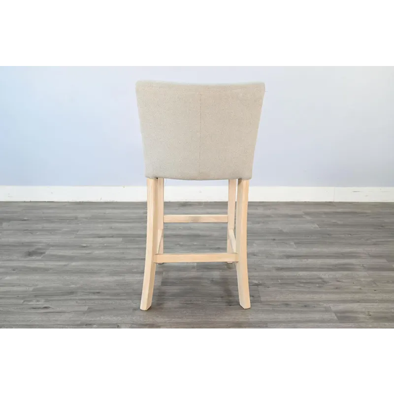 Amora 30" Bar Stool, Cushion Seat