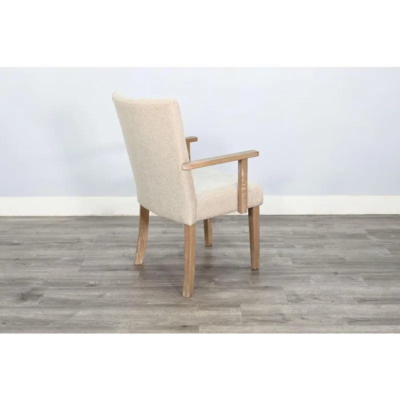 Willow Highback Dining Chair w/ Arm, Cushion Seat
