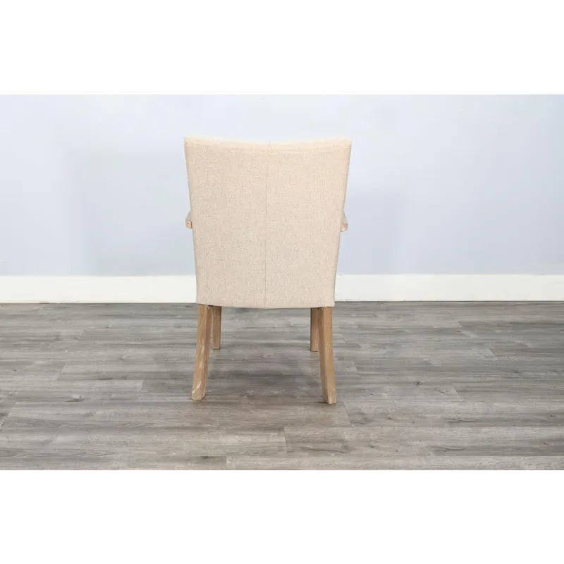 Willow Highback Dining Chair w/ Arm, Cushion Seat