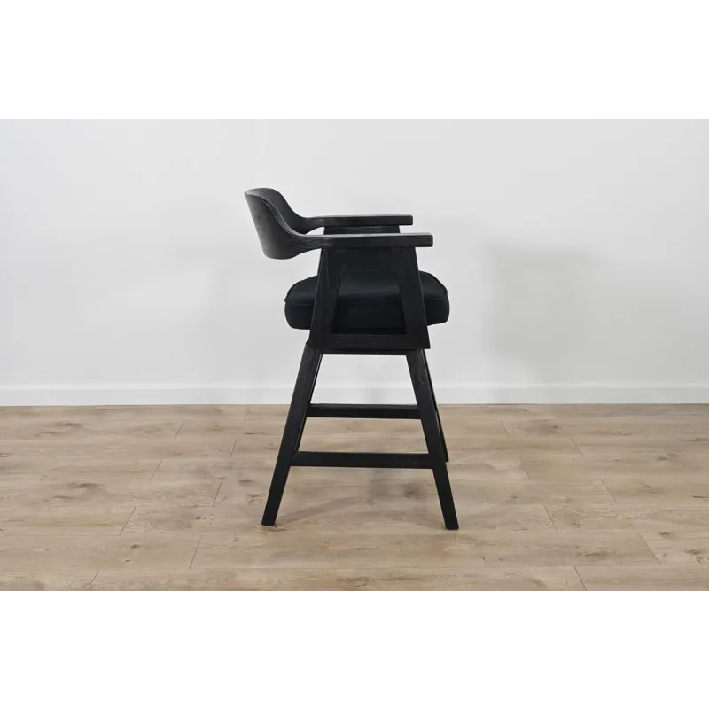 Wren Swivel Counter Stool, Cushion Seat