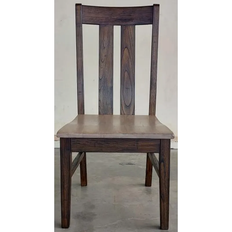 Boulder Dining Chair, Wood Seat