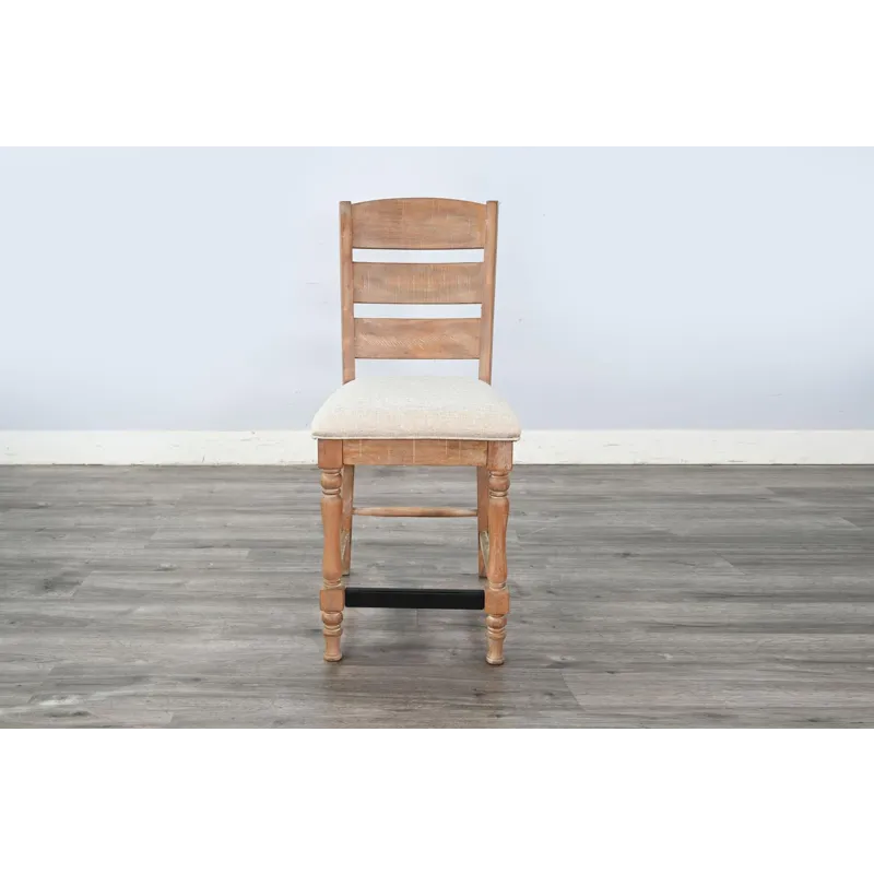 Sierra Counter Stool, Cushion Seat