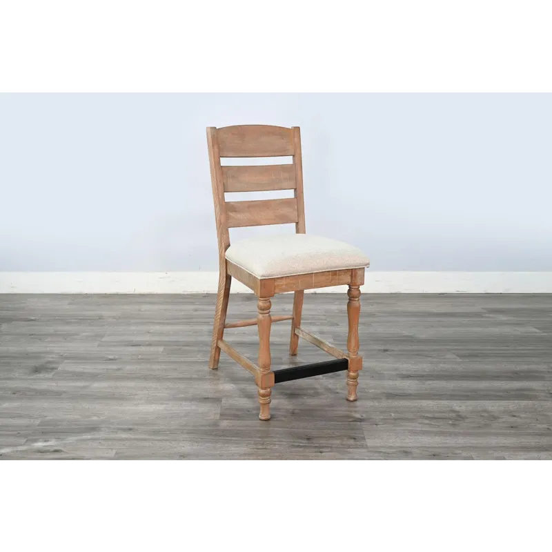 Sierra Counter Stool, Cushion Seat