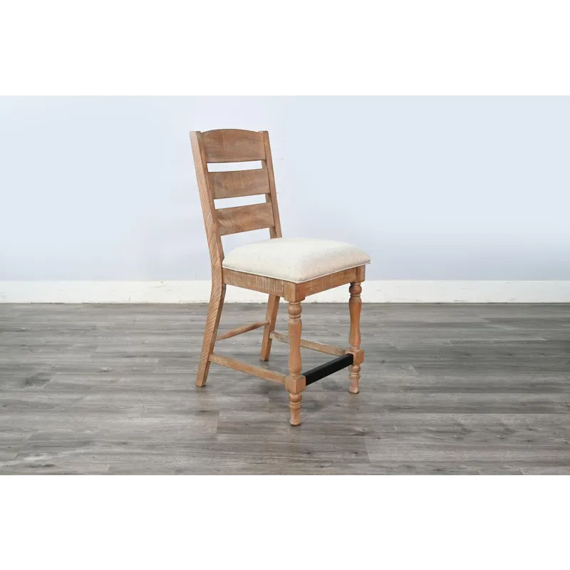 Sierra Counter Stool, Cushion Seat