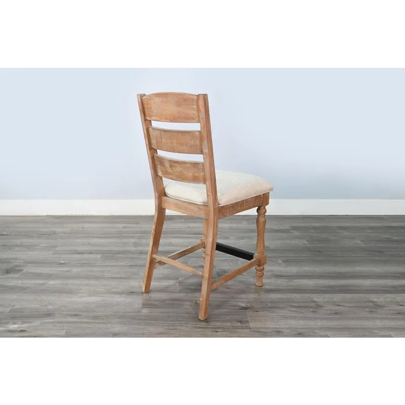 Sierra Counter Stool, Cushion Seat