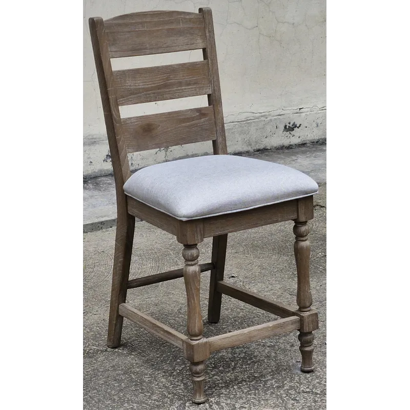 Sierra Counter Stool, Cushion Seat