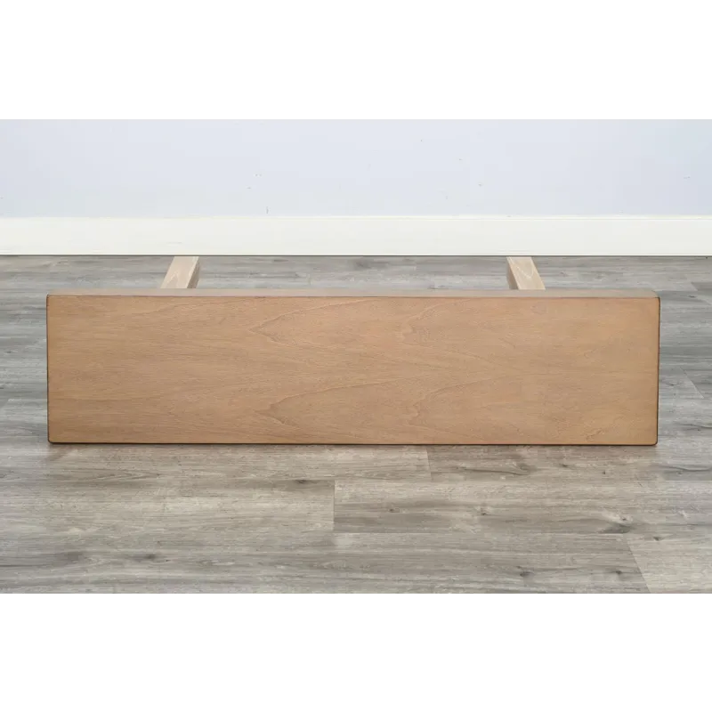 Whitefish Dining Bench, Wood Seat