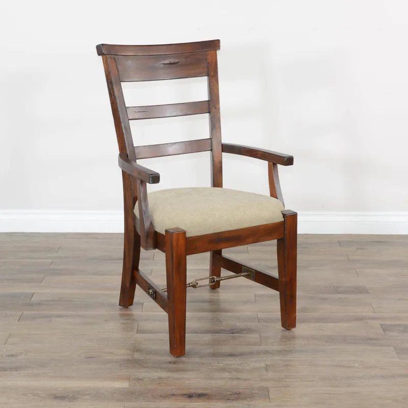 Tuscany Arm Chair, Cushion Seat