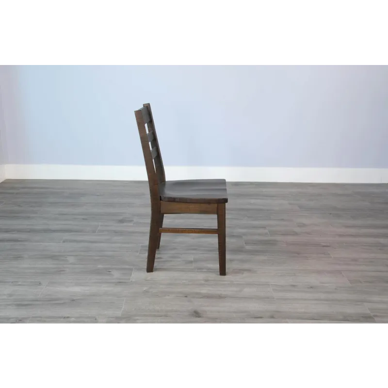 Homestead Ladderback Chair, Wood Seat